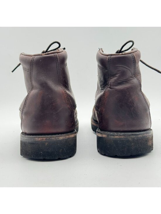 Vintage Filson Brown Leather Boots Mens 10 EE Field Chukka Smooth Toe Gumlite main image 4
